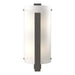 Hubbardton Forge - Two Light Wall Sconce - Vertical Bar - Dark Smoke- Union Lighting Luminaires Decor