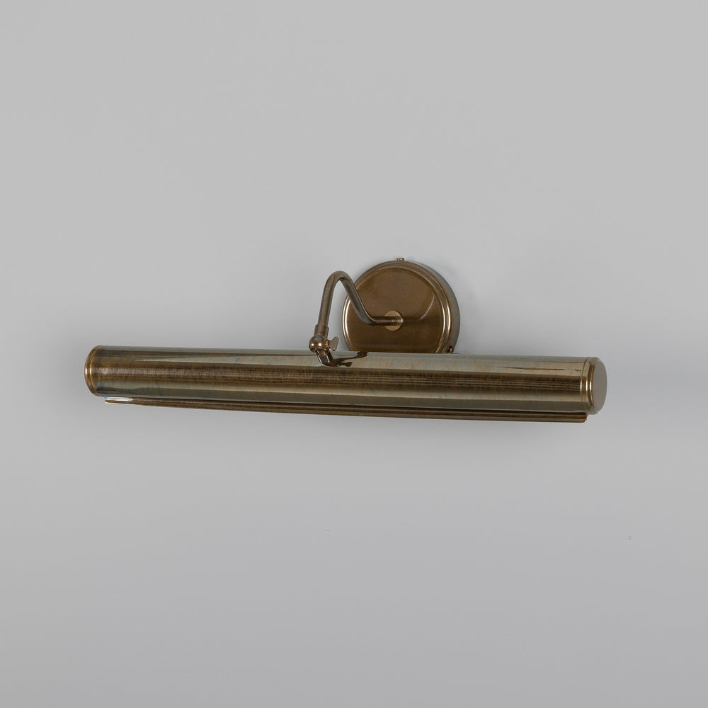 Mullan Lighting - Two Light Picture Light - Belfast - Antique Brass- Union Lighting Luminaires Decor