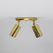 Mullan Lighting - Two Light Flush Mount - Evanston - Polished Brass- Union Lighting Luminaires Decor