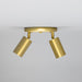 Mullan Lighting - Two Light Flush Mount - Evanston - Satin Brass- Union Lighting Luminaires Decor