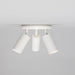 Mullan Lighting - Three Light Flush Mount - Evanston - Powder-Coated White- Union Lighting Luminaires Decor