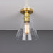 Mullan Lighting - One Light Flush Mount - Rigale - Polished Brass- Union Lighting Luminaires Decor