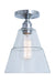 Mullan Lighting - One Light Flush Mount - Rigale - Polished Chrome- Union Lighting Luminaires Decor