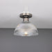 Mullan Lighting - Two Light Flush Mount - Erbil - Antique Silver- Union Lighting Luminaires Decor