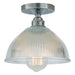 Mullan Lighting - One Light Flush Mount - Erbil - Polished Chrome- Union Lighting Luminaires Decor