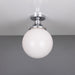 Mullan Lighting - One Light Flush Mount - Yerevan - Polished Chrome- Union Lighting Luminaires Decor