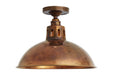 Mullan Lighting - One Light Flush Mount - Paris - Antique Brass- Union Lighting Luminaires Decor
