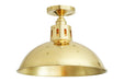 Mullan Lighting - One Light Flush Mount - Paris - Polished Brass- Union Lighting Luminaires Decor