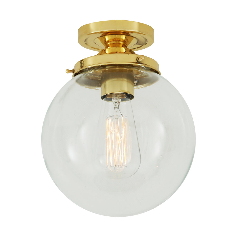 Mullan Lighting - One Light Flush Mount - Riad - Polished Brass- Union Lighting Luminaires Decor