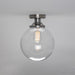 Mullan Lighting - One Light Flush Mount - Riad - Satin Chrome- Union Lighting Luminaires Decor