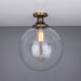 Mullan Lighting - One Light Flush Mount - Riad - Antique Brass- Union Lighting Luminaires Decor