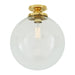 Mullan Lighting - One Light Flush Mount - Riad - Polished Brass- Union Lighting Luminaires Decor