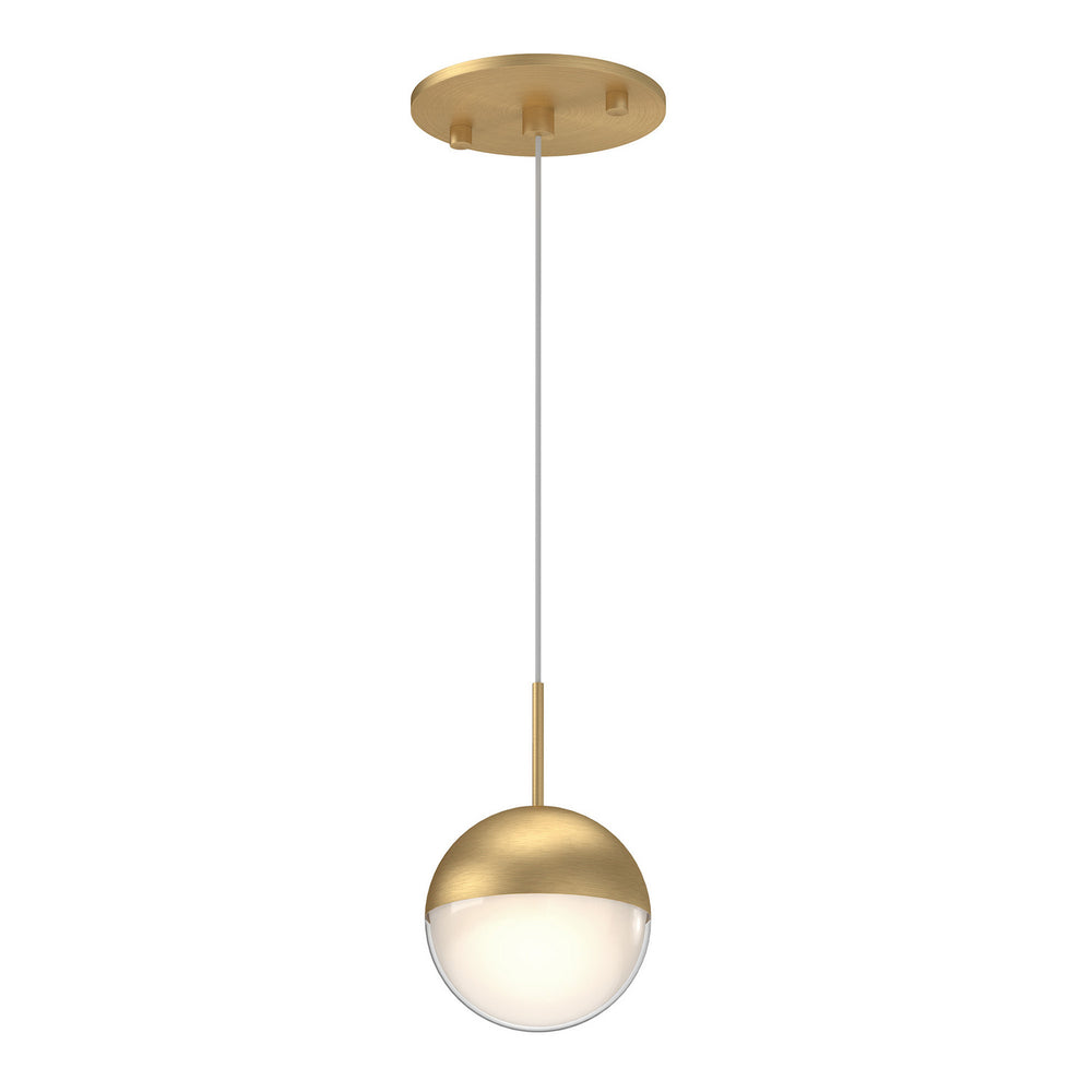 Kuzco Canada - LED Pendant - Pluto - Brushed Gold- Union Lighting Luminaires Decor