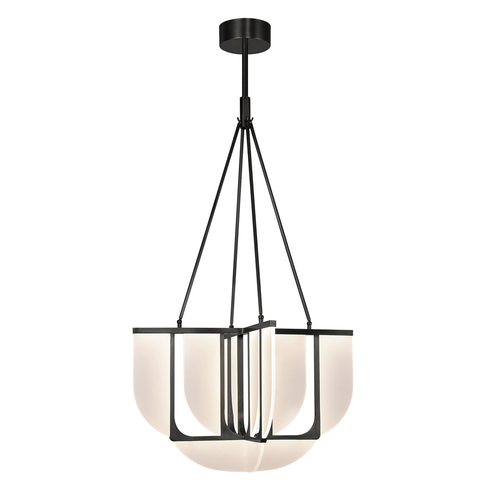 Alora Canada - LED Chandelier - Anders - Urban Bronze- Union Lighting Luminaires Decor