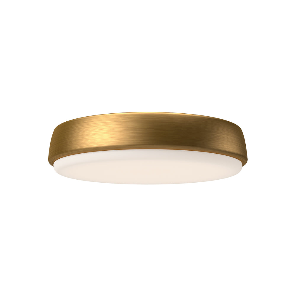 Alora Canada - LED Flush Mount - Laval - Aged Gold- Union Lighting Luminaires Decor