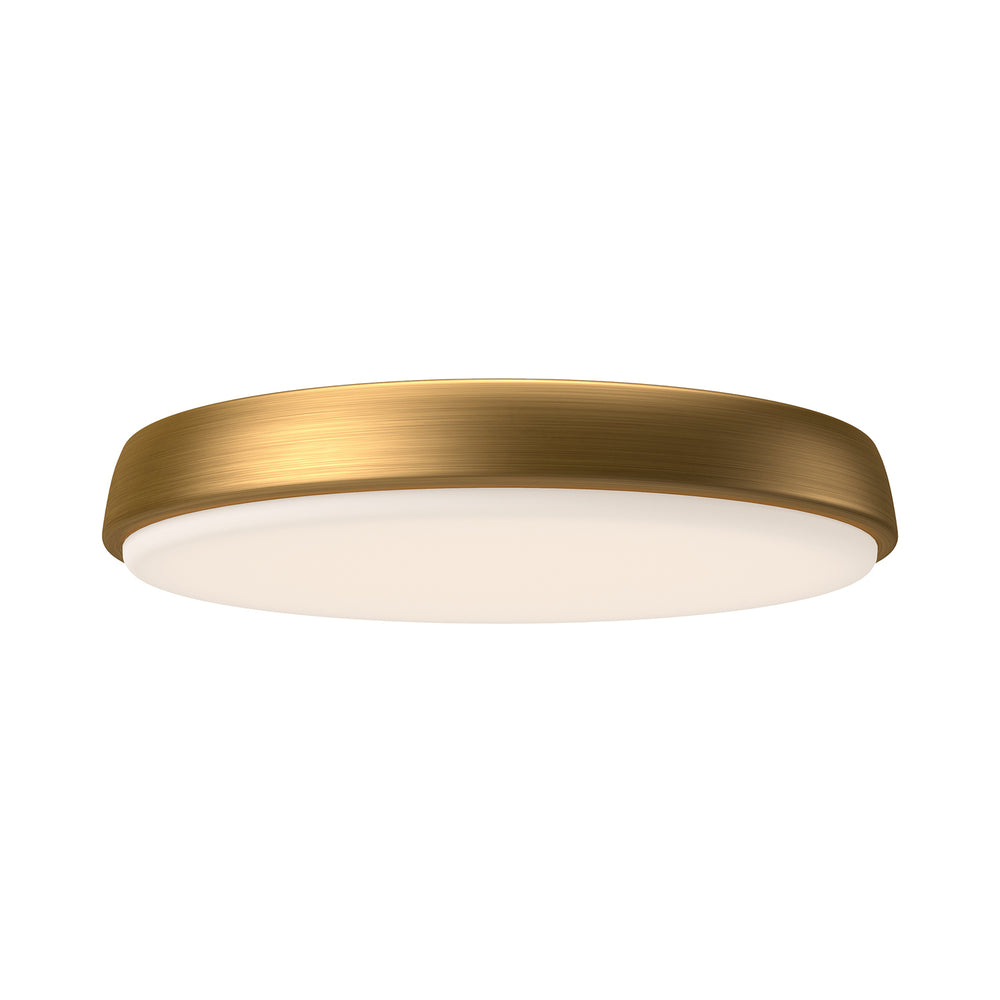 Alora Canada - LED Flush Mount - Laval - Aged Gold- Union Lighting Luminaires Decor