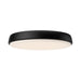 Alora Canada - LED Flush Mount - Laval - Matte Black- Union Lighting Luminaires Decor