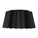 Alora Canada - Two Light Flush Mount - Plisse - Matte Black- Union Lighting Luminaires Decor
