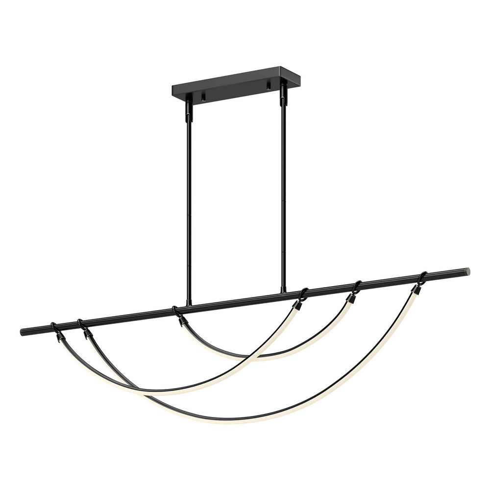 Alora Canada - LED Linear Pendant - Aryas - Urban Bronze- Union Lighting Luminaires Decor