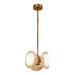Alora Canada - LED Pendant - Alonso - Vintage Brass/Alabaster- Union Lighting Luminaires Decor
