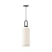 Alora Canada - One Light Pendant - Soji - Matte Black/Opal Matte Glass- Union Lighting Luminaires Decor