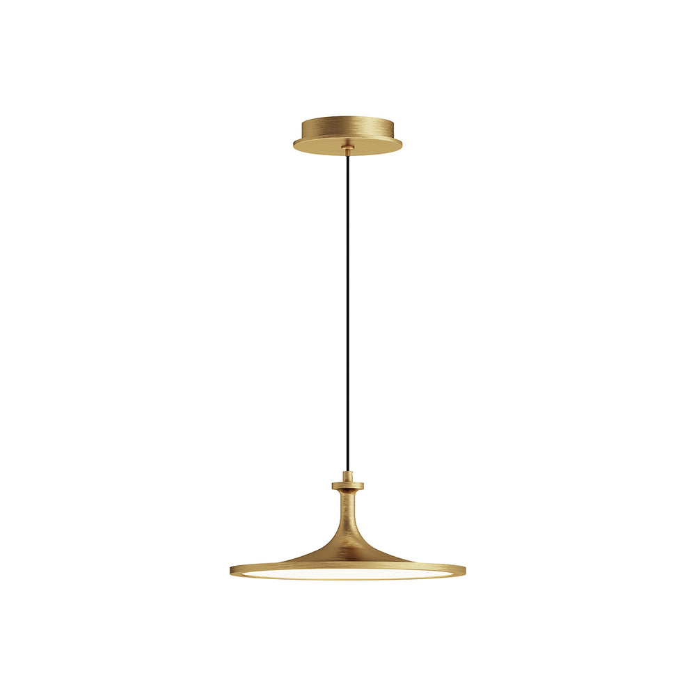 Alora Canada - LED Pendant - Issa - Brushed Gold- Union Lighting Luminaires Decor