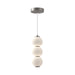Alora Canada - LED Pendant - Bijou - Brushed Nickel/Opal Matte Glass- Union Lighting Luminaires Decor