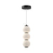 Alora Canada - LED Pendant - Bijou - Matte Black/Opal Matte Glass- Union Lighting Luminaires Decor
