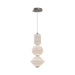 Alora Canada - LED Pendant - Bijou - Brushed Nickel/Opal Matte Glass- Union Lighting Luminaires Decor