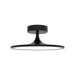 Alora Canada - LED Semi Flush Mount - Issa - Matte Black- Union Lighting Luminaires Decor
