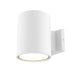 DVI Canada - One Light Outdoor Wall Sconce - Summerside Outdoor - White Zinc- Union Lighting Luminaires Decor