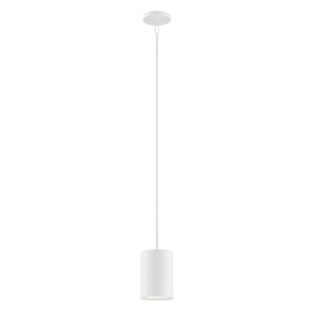 DVI Canada - One Light Pendant - Gimli - White Zinc- Union Lighting Luminaires Decor