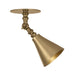 Troy Lighting Canada - One Light Flush Mount - Necessity - Patina Brass- Union Lighting Luminaires Decor