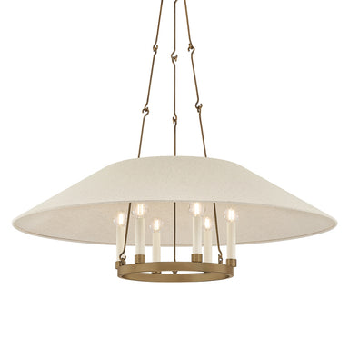 Troy Lighting Canada - Six Light Chandelier - Archive - Patina Brass- Union Lighting Luminaires Decor