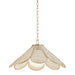 Troy Lighting Canada - One Light Pendant - Petal - Patina Brass- Union Lighting Luminaires Decor
