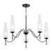 Troy Lighting Canada - Five Light Chandelier - Legacy - Forged Iron- Union Lighting Luminaires Decor