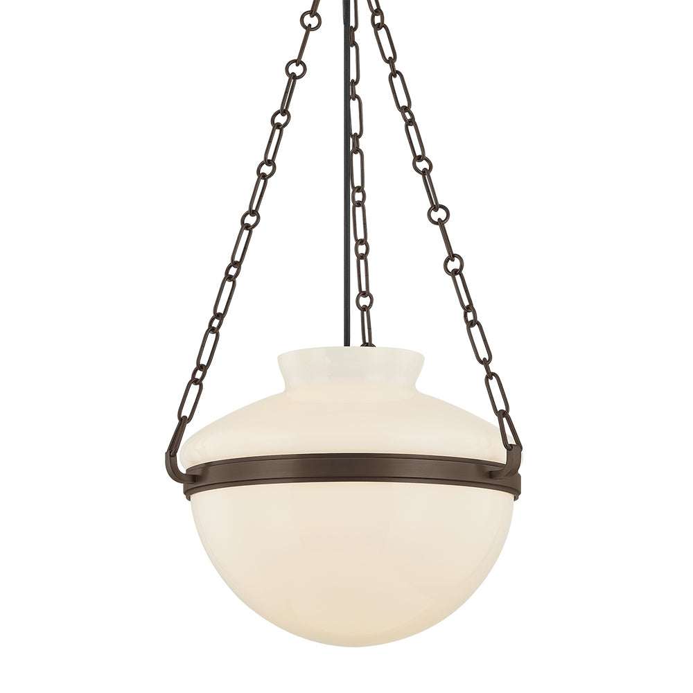 Troy Lighting Canada - One Light Pendant - Paradigm - Bronze- Union Lighting Luminaires Decor