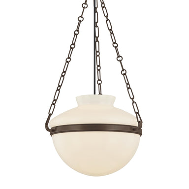 Troy Lighting Canada - One Light Pendant - Paradigm - Bronze- Union Lighting Luminaires Decor