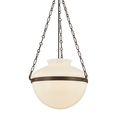 Troy Lighting Canada - One Light Pendant - Paradigm - Bronze- Union Lighting Luminaires Decor
