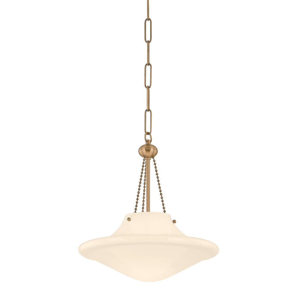 Troy Lighting Canada - One Light Pendant - Era - Patina Brass- Union Lighting Luminaires Decor