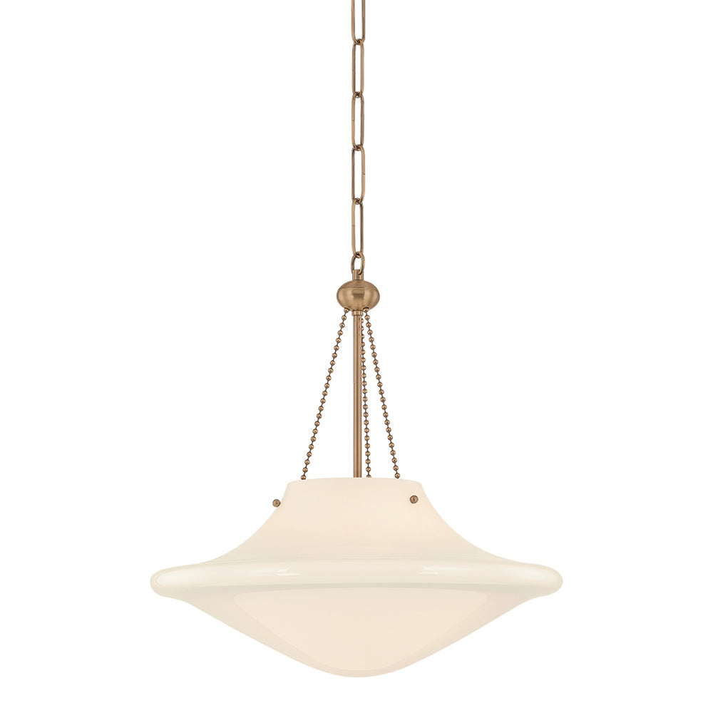 Troy Lighting Canada - One Light Pendant - Era - Patina Brass- Union Lighting Luminaires Decor