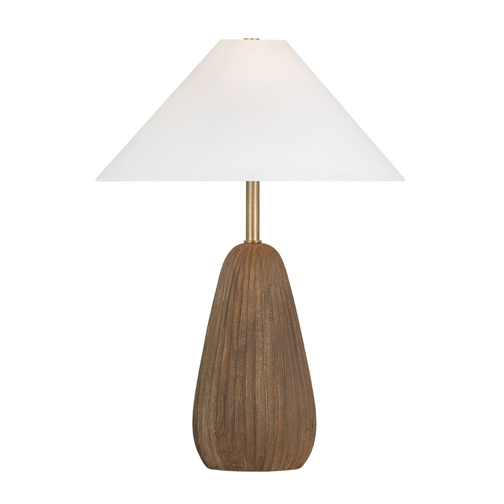 Troy Lighting Canada - One Light Table Lamp - Heartwood - Patina Brass- Union Lighting Luminaires Decor