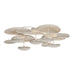 Corbett Lighting Canada - LED Semi Flush Mount - Fistral - Textured Warm Silver Leaf- Union Lighting Luminaires Decor
