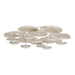Corbett Lighting Canada - LED Semi Flush Mount - Fistral - Textured Warm Silver Leaf- Union Lighting Luminaires Decor
