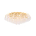 Corbett Lighting Canada - 17 Light Semi Flush Mount - Alsace - Vintage Gold Leaf- Union Lighting Luminaires Decor