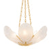 Corbett Lighting Canada - Six Light Chandelier - Galena - Vintage Gold Leaf- Union Lighting Luminaires Decor