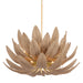 Corbett Lighting Canada - 28 Light Chandelier - Varanasi - Vintage Gold Leaf- Union Lighting Luminaires Decor