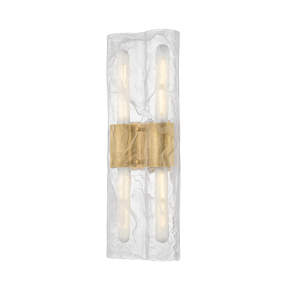 Corbett Lighting Canada - Four Light Wall Sconce - Bromo - Vintage Brass- Union Lighting Luminaires Decor