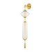 Corbett Lighting Canada - LED Wall Sconce - Fiorello - Vintage Polished Brass- Union Lighting Luminaires Decor