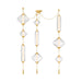 Corbett Lighting Canada - LED Chandelier - Fiorello - Vintage Polished Brass- Union Lighting Luminaires Decor
